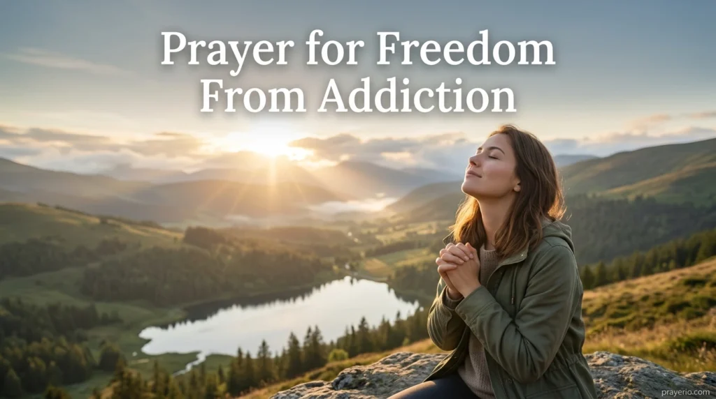 6. Prayer for Freedom From Addiction