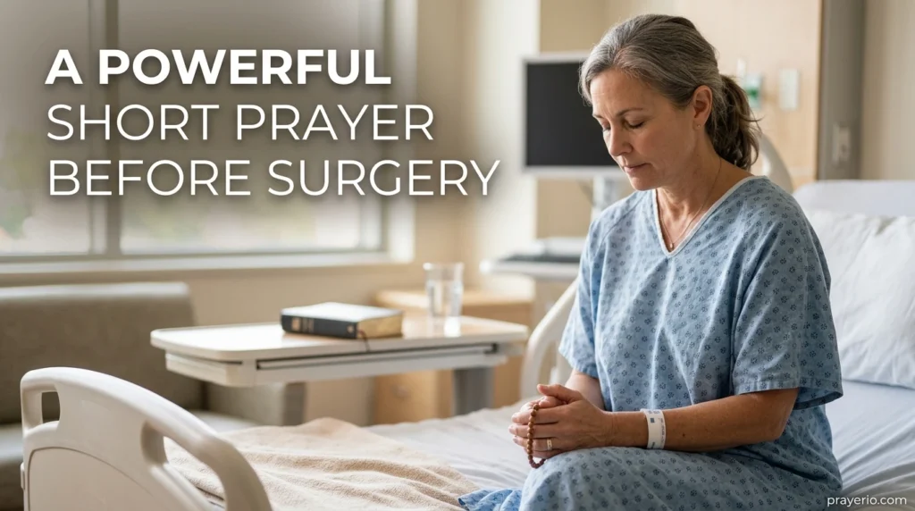 A Powerful Short Prayer Before Surgery