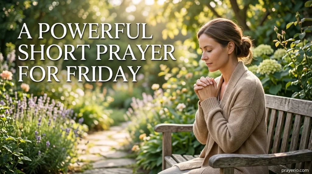 A Powerful Short Prayer for Friday