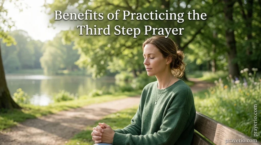 Benefits of Practicing the Third Step Prayer