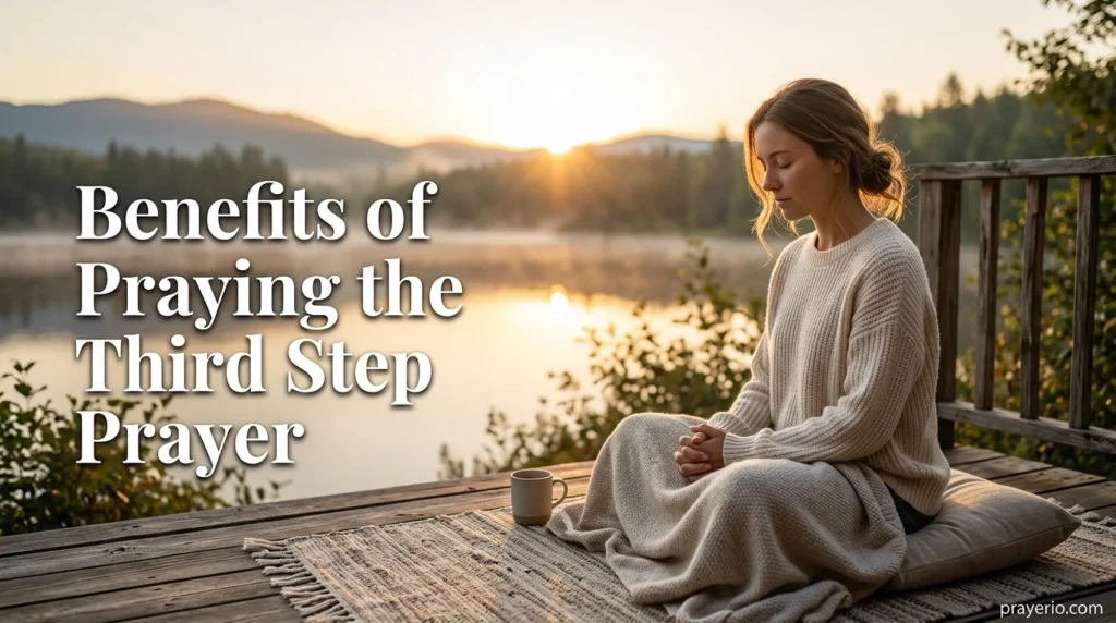 Benefits of Praying the Third Step Prayer