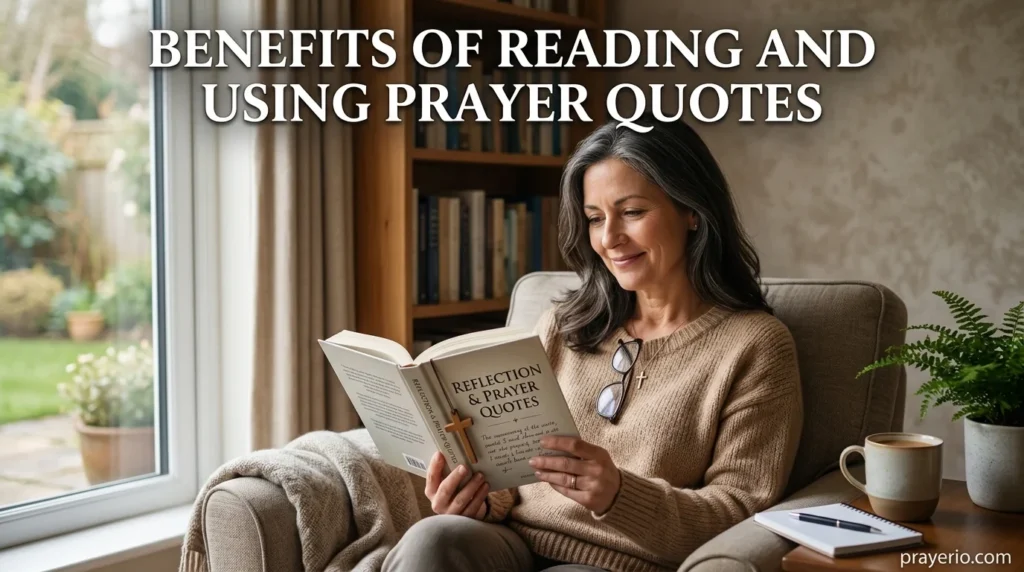 Benefits of Reading and Using Prayer Quotes