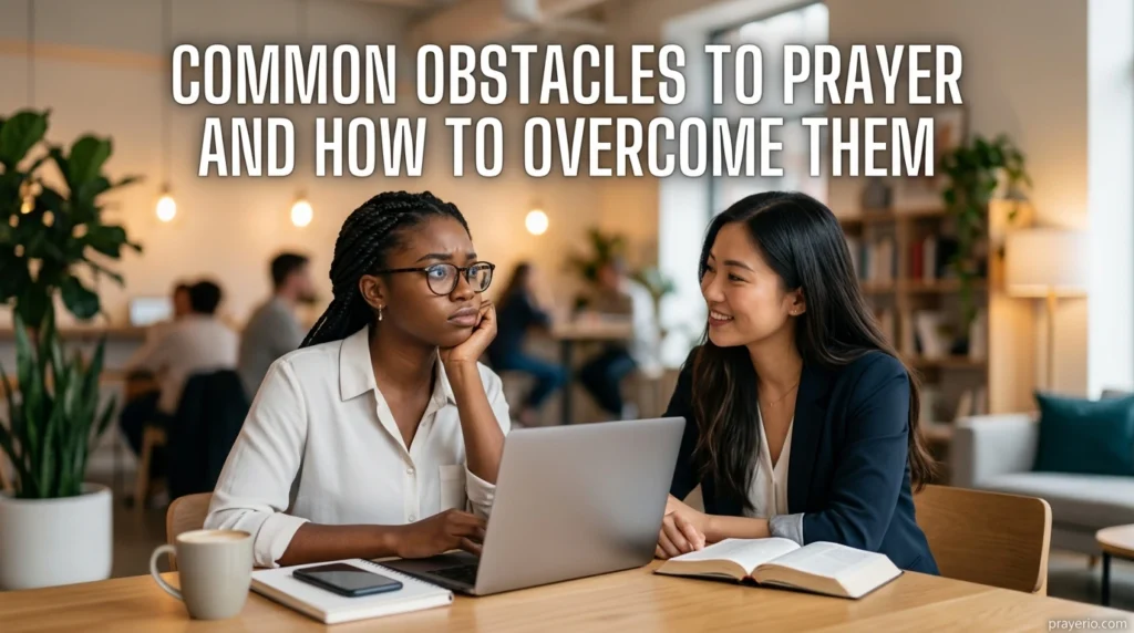 Common Obstacles to Prayer and How to Overcome Them