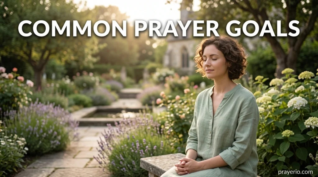 Common Prayer Goals