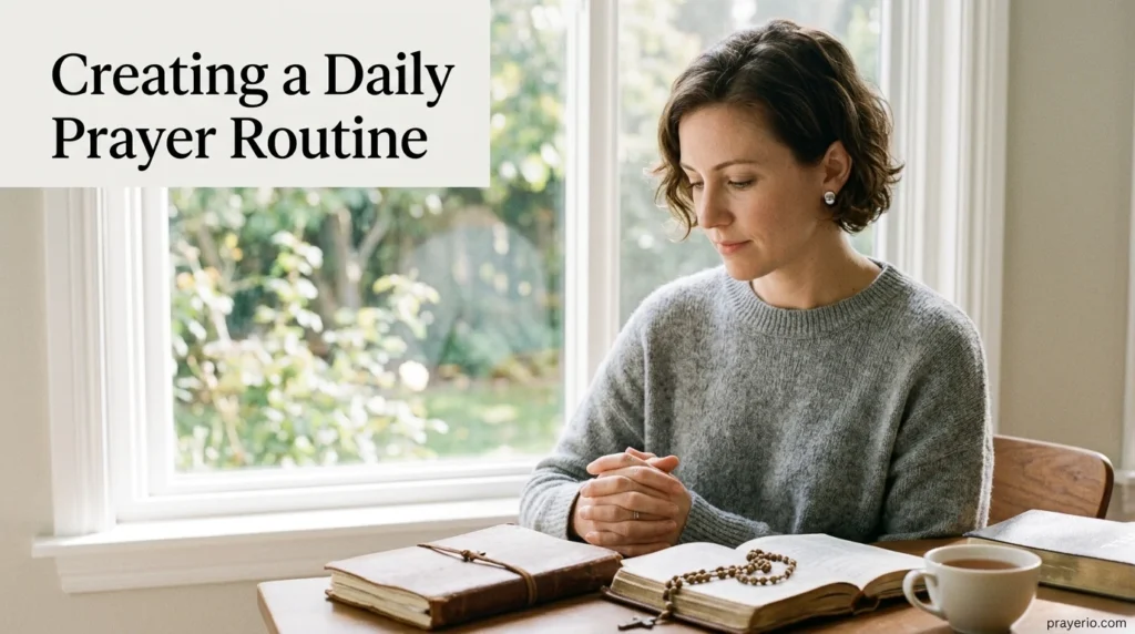 Creating a Daily Prayer Routine