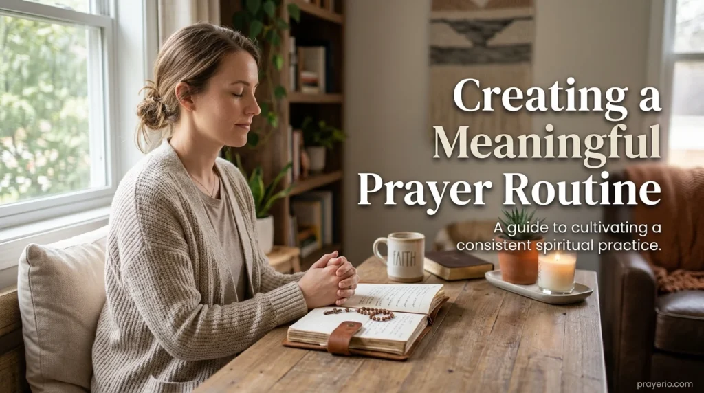 Creating a Meaningful Prayer Routine