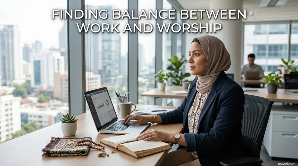 Finding Balance Between Work and Worship