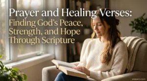 Prayer and Healing Verses: Finding God's Peace, Strength, and Hope Through Scripture