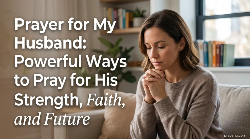 Prayer for My Husband: Powerful Ways to Pray for His Strength, Faith, and Future