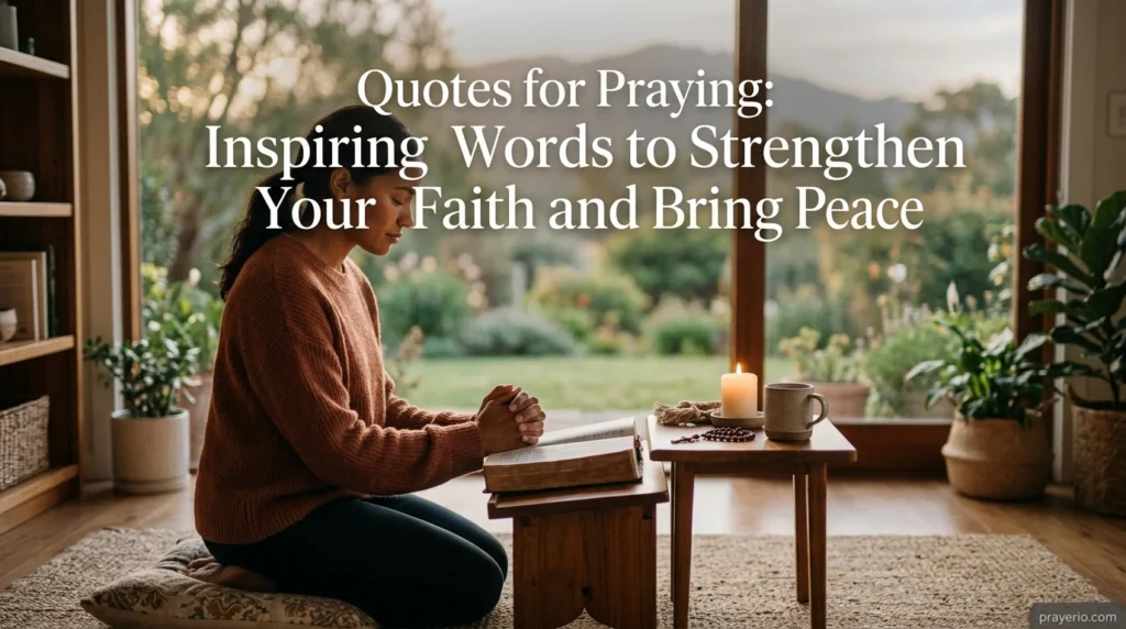 quotes for praying