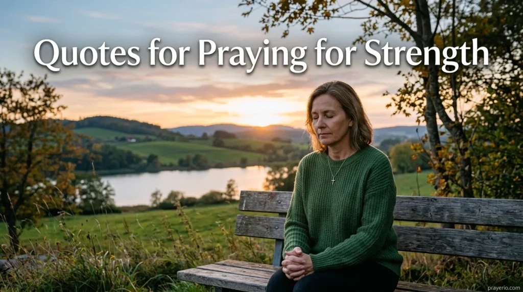 Quotes for Praying for Strength