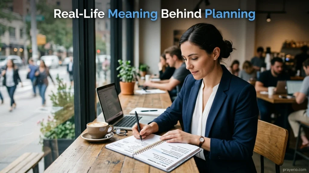 Real-Life Meaning Behind Planning