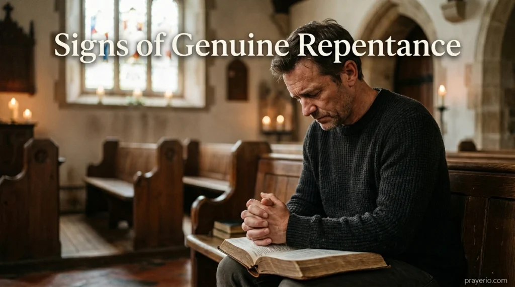 Signs of Genuine Repentance