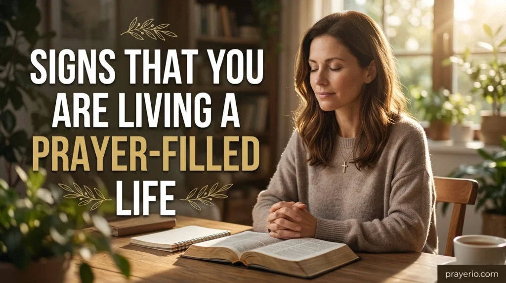 Signs That You Are Living a Prayer-Filled Life