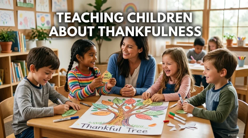 Teaching Children About Thankfulness