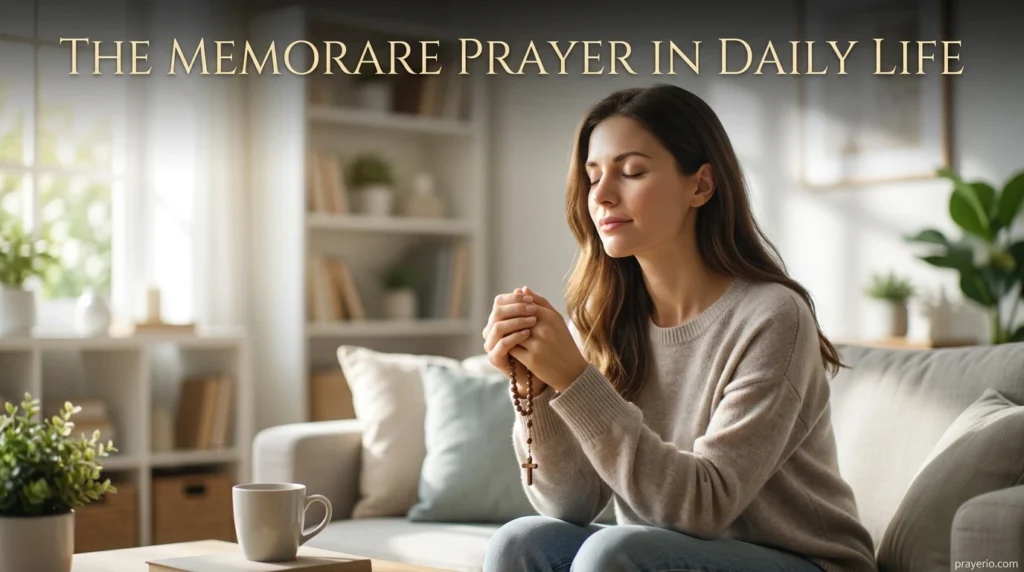 The Memorare Prayer in Daily Life