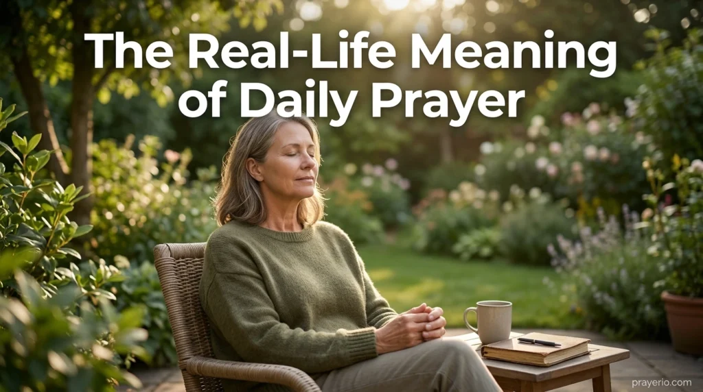 The Real-Life Meaning of Daily Prayer