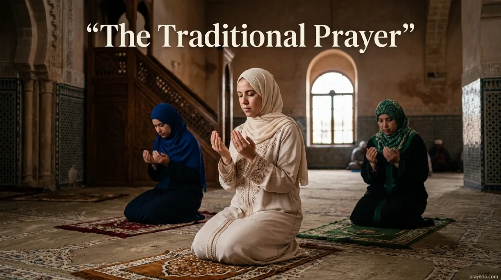 The Traditional Prayer